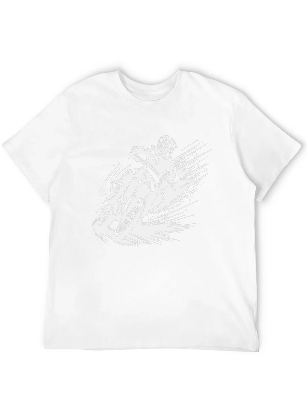 Motocross Rider Graphic Tee - Black product image 11