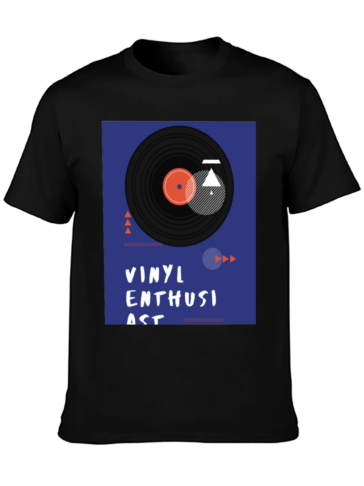 Vinyl Enthusiast Graphic Tee - Music Lover T-Shirt product image 3