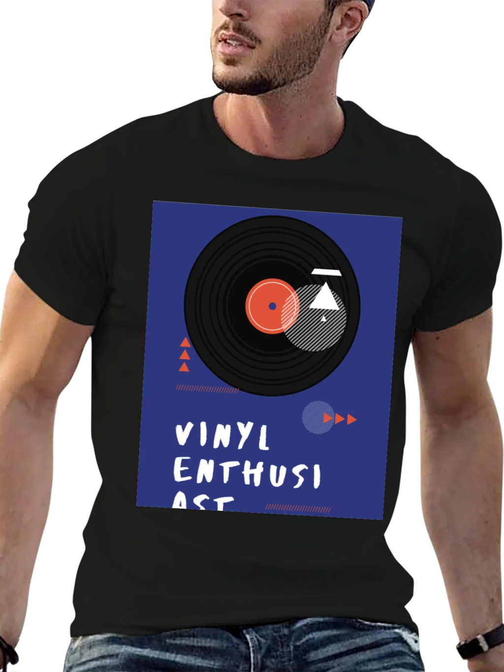 Vinyl Enthusiast Graphic Tee - Music Lover T-Shirt product image 6