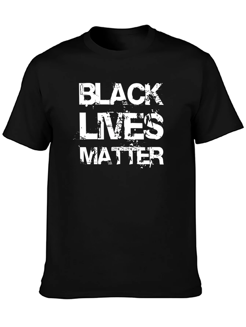 Black Lives Matter Graphic T-Shirt - Distressed Print product image 3
