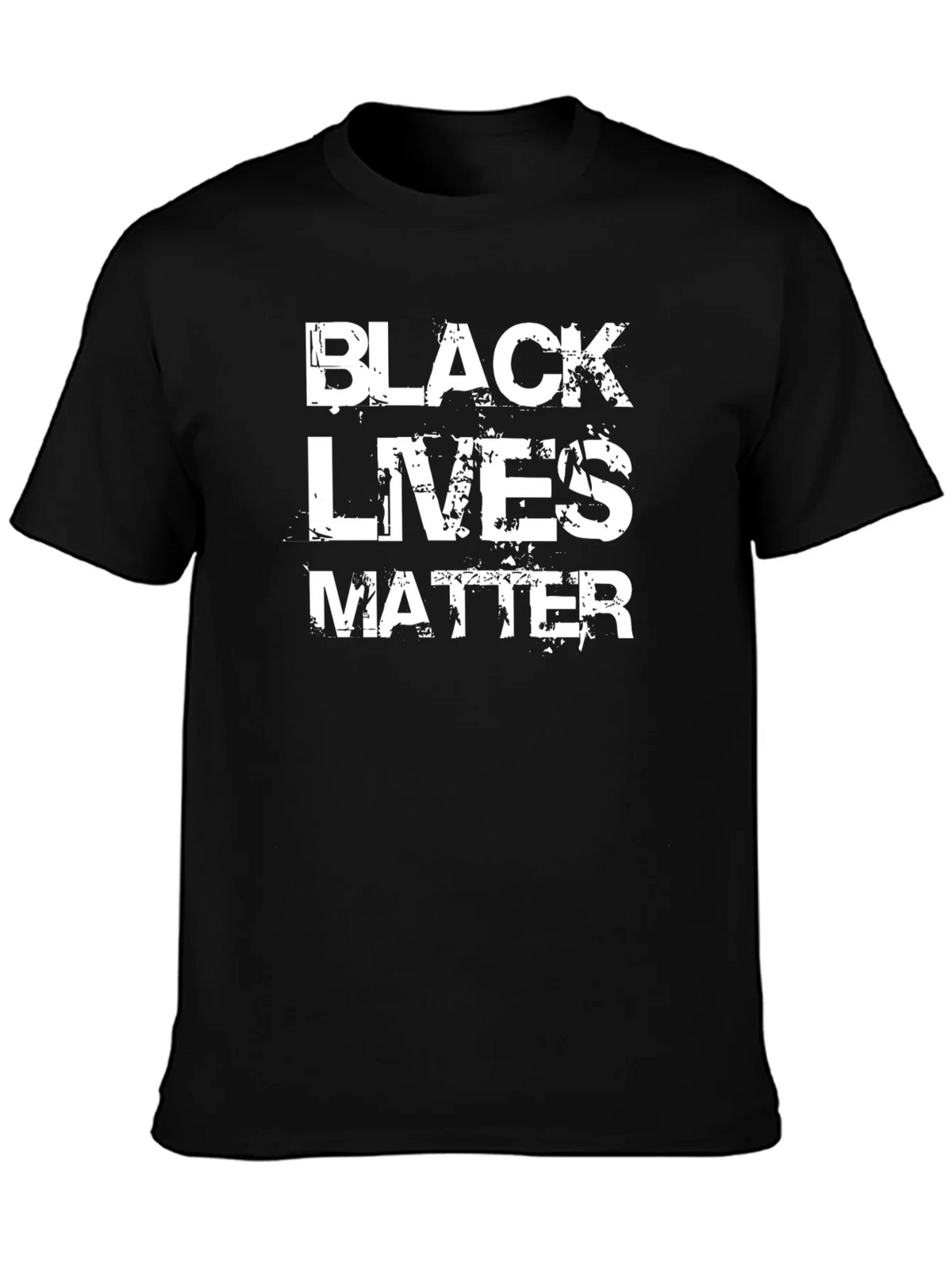 Black Lives Matter Graphic T-Shirt - Distressed Print product image 3