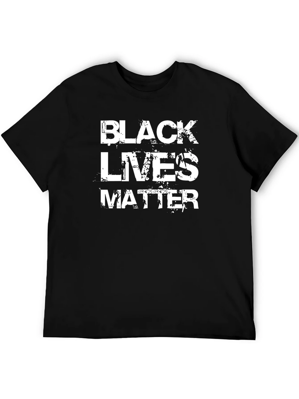Black Lives Matter Graphic T-Shirt - Distressed Print product image 5