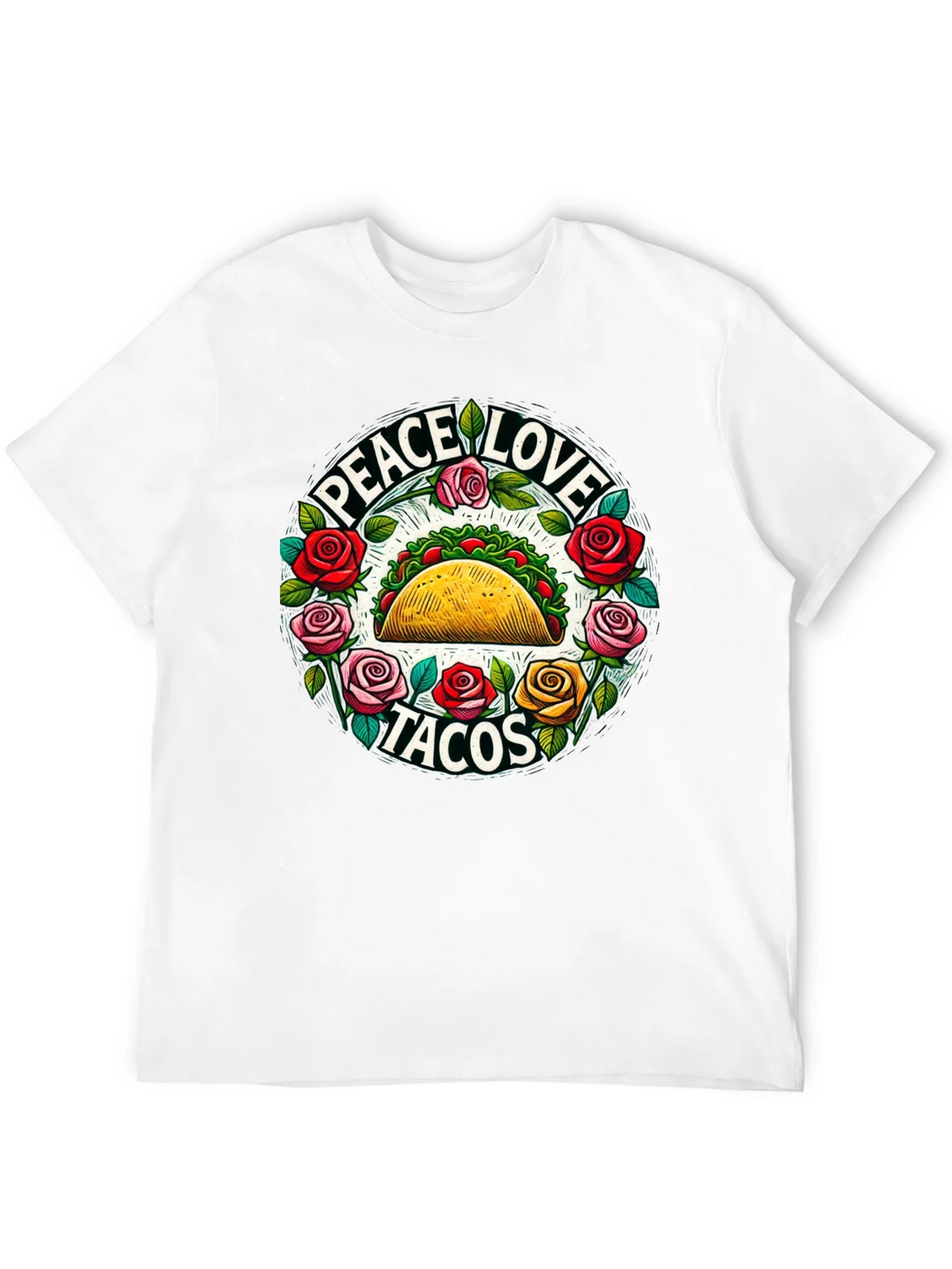 Peace Love Tacos Graphic Tee product image 11