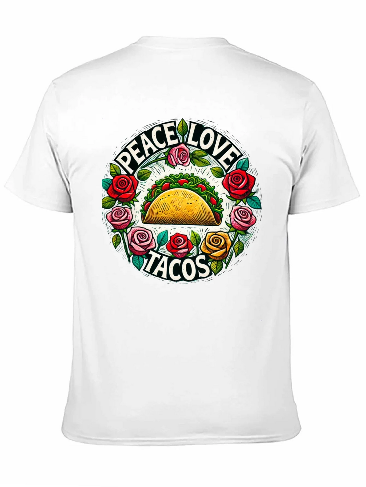 Peace Love Tacos Graphic Tee product image 10