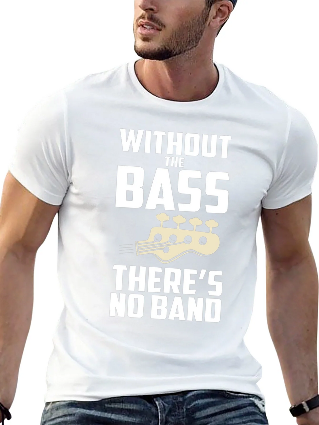 Without The Bass Theres No Band T-Shirt product image 12