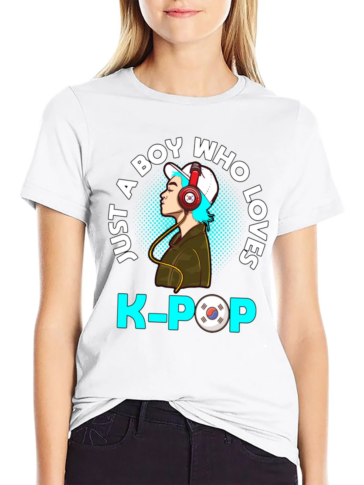 Just A Boy Who Loves K-POP T-Shirt product image 8