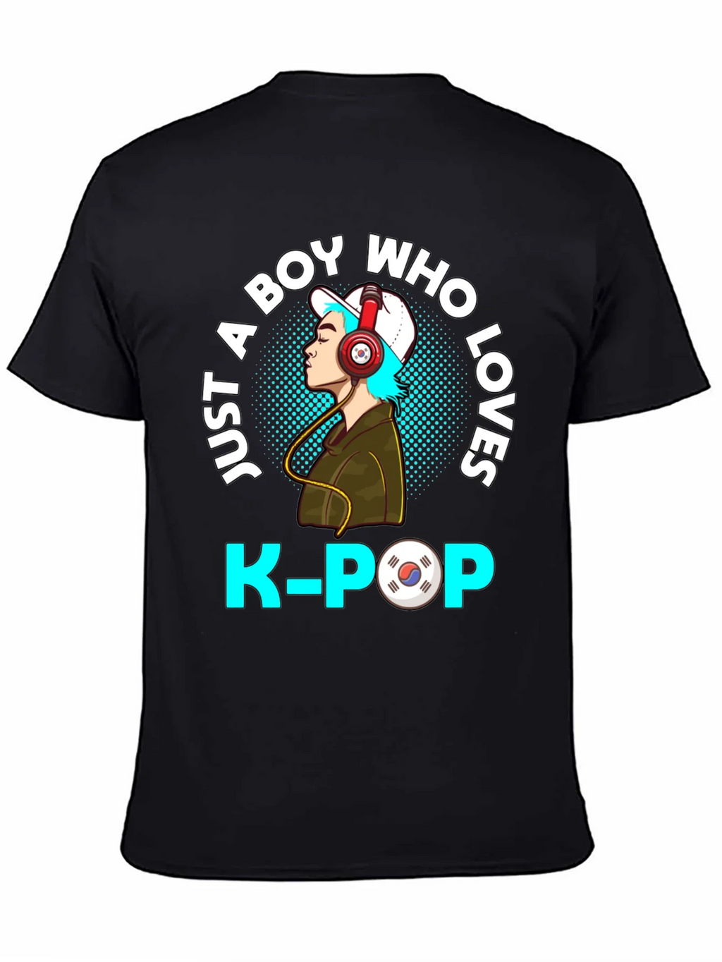 Just A Boy Who Loves K-POP T-Shirt product image 4