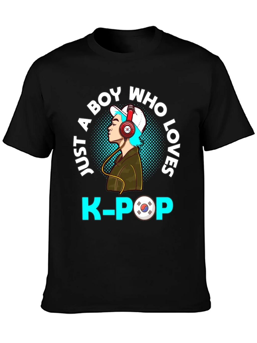 Just A Boy Who Loves K-POP T-Shirt product image 3
