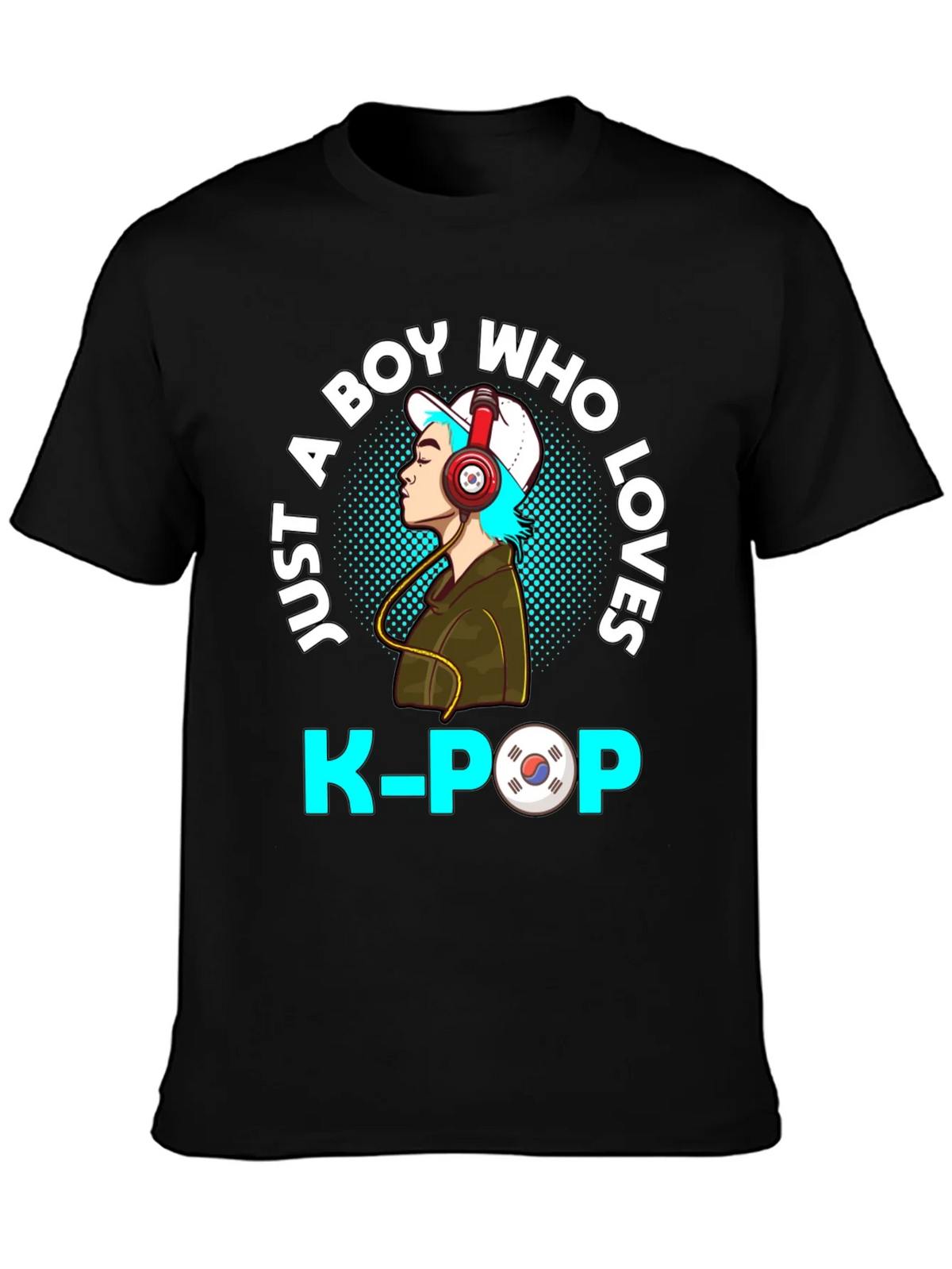 Just A Boy Who Loves K-POP T-Shirt product image 3