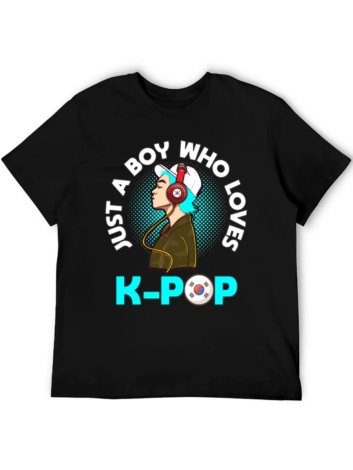 Just A Boy Who Loves K-POP T-Shirt product image 5