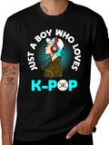 Just A Boy Who Loves K-POP T-Shirt product image 1