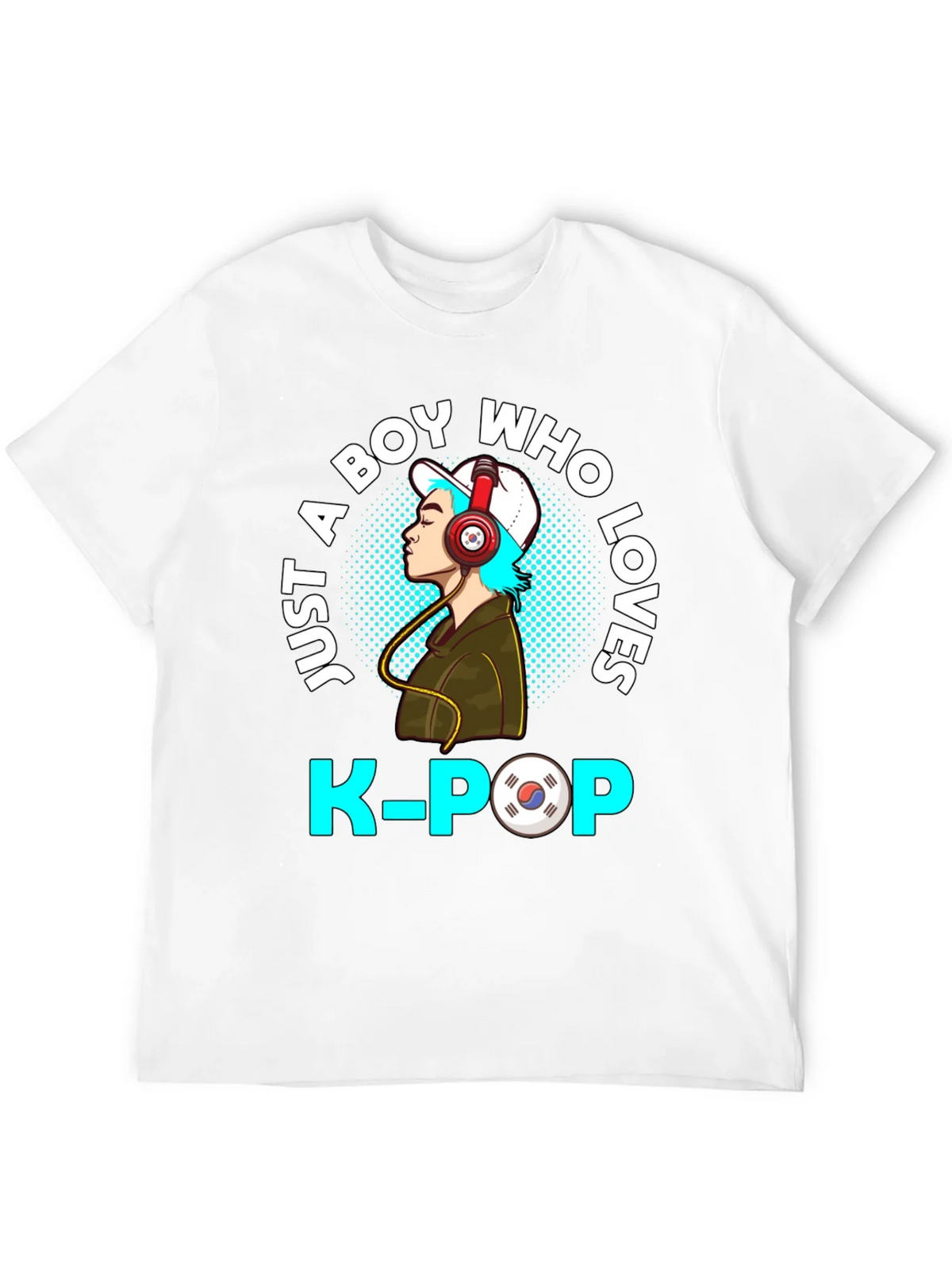 Just A Boy Who Loves K-POP T-Shirt product image 11