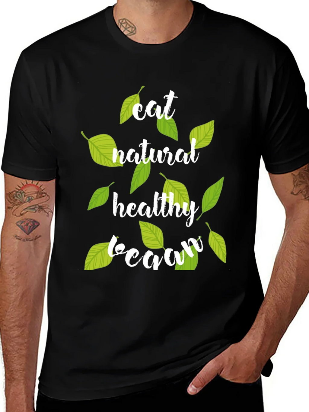 Eat Natural Vegan Tee product image 1