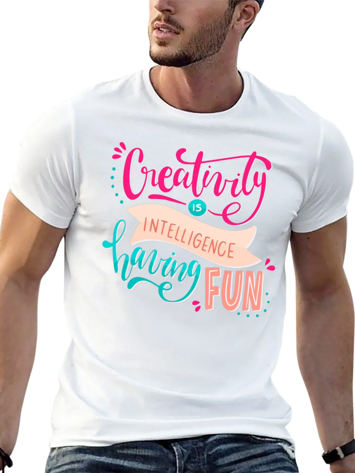 Creativity T-Shirt - Fun Stylish Design product image 10