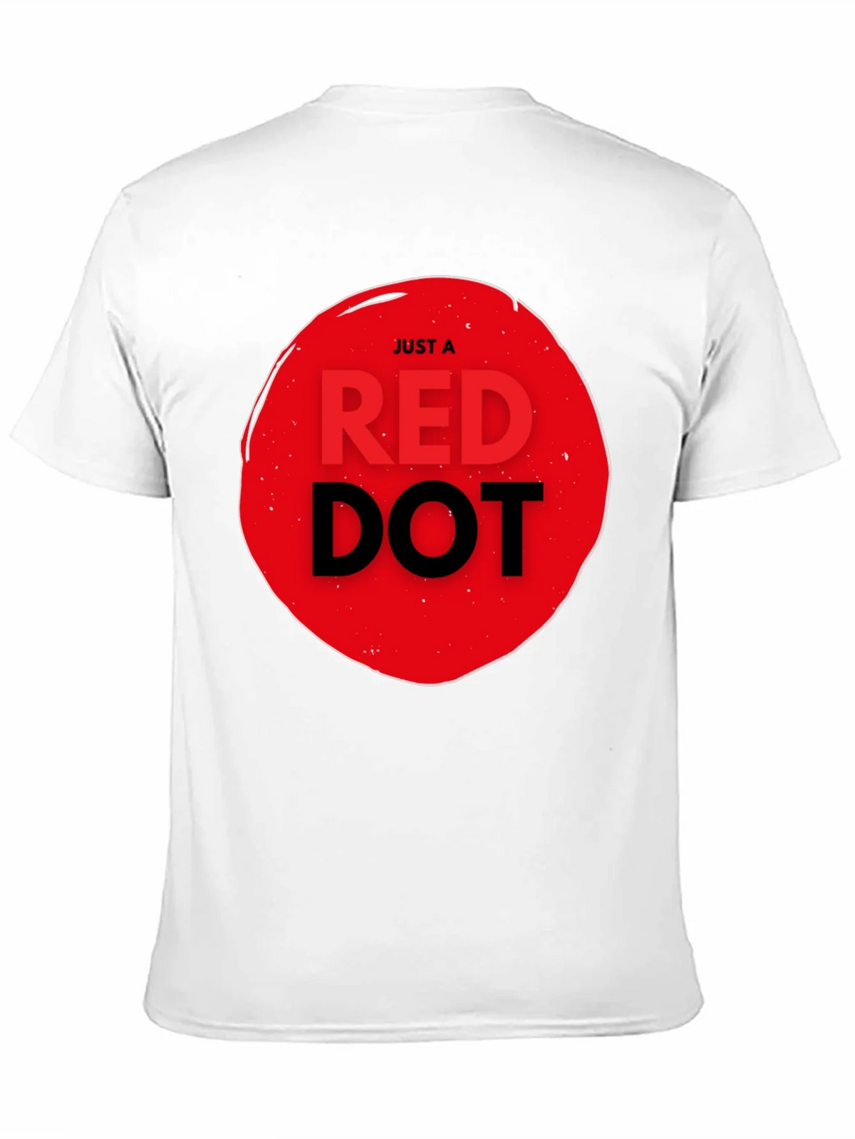 Just a Red Dot Graphic Tee - Trendy Casual T-Shirt product image 10