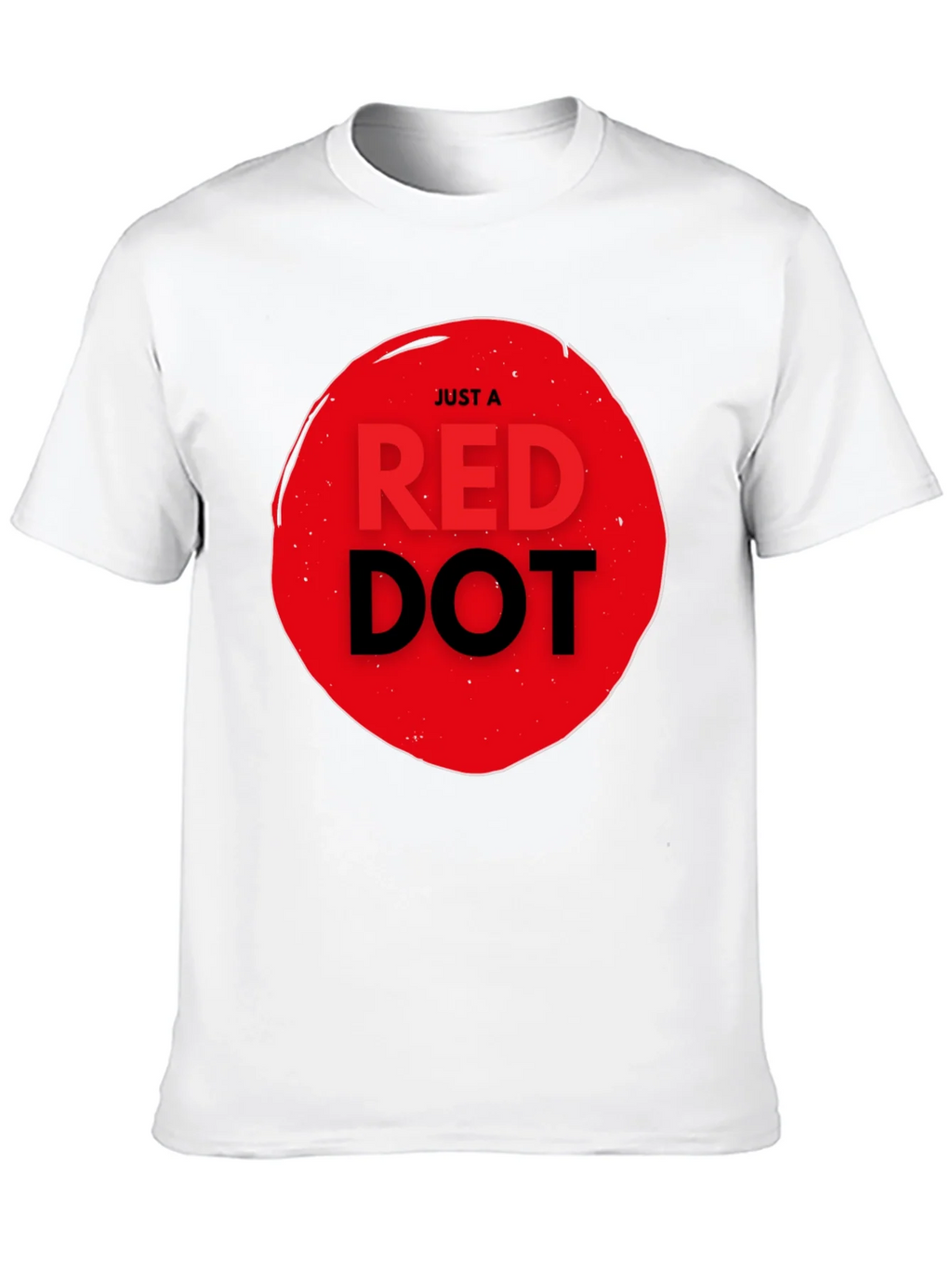 Just a Red Dot Graphic Tee - Trendy Casual T-Shirt product image 9