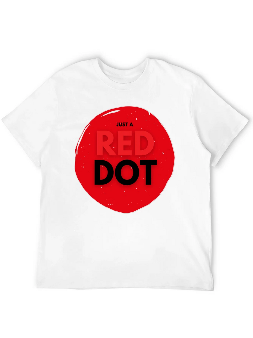 Just a Red Dot Graphic Tee - Trendy Casual T-Shirt product image 11