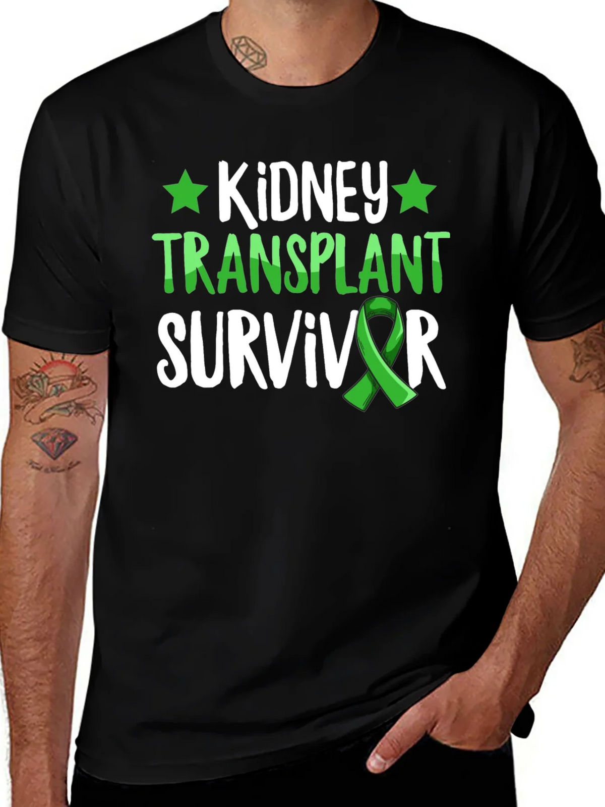 Kidney Transplant Survivor Awareness T-Shirt product image 1