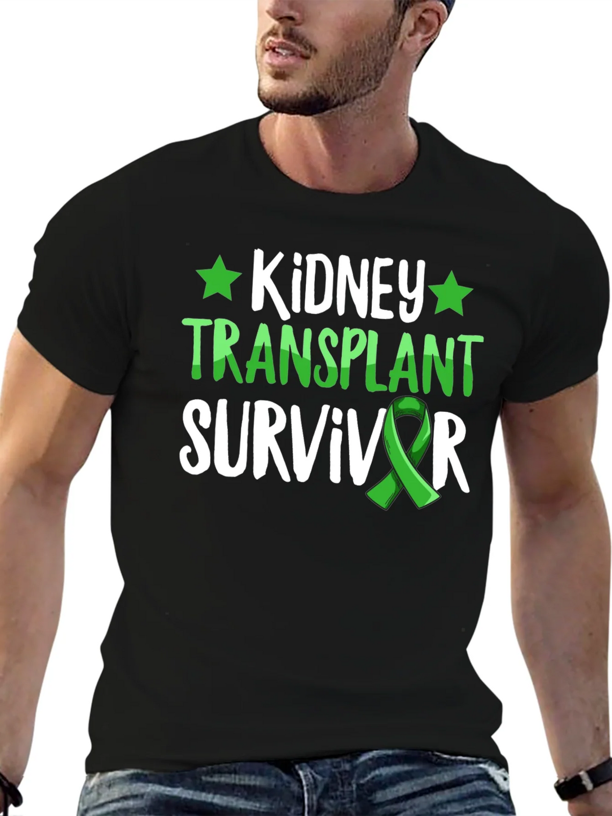 Kidney Transplant Survivor Awareness T-Shirt product image 6
