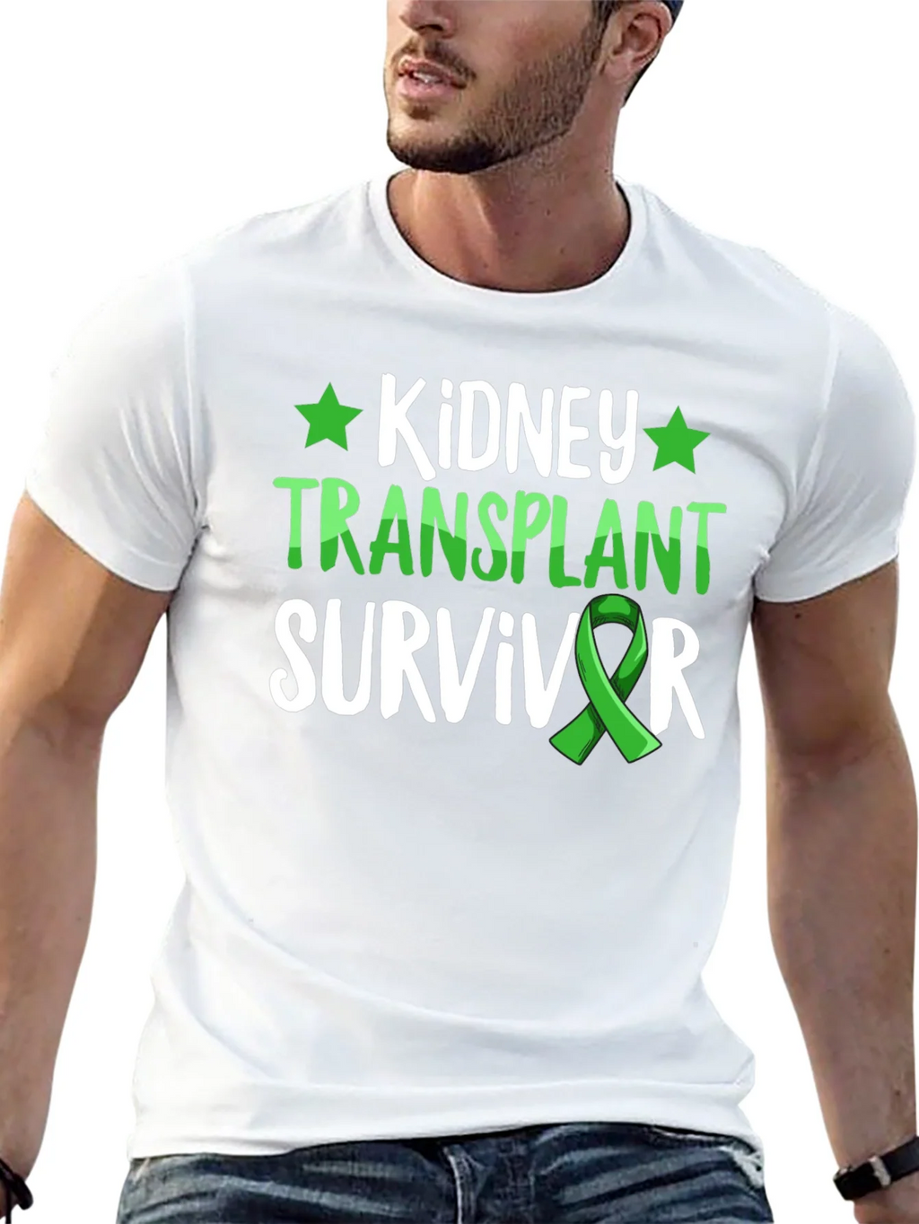 Kidney Transplant Survivor Awareness T-Shirt product image 12