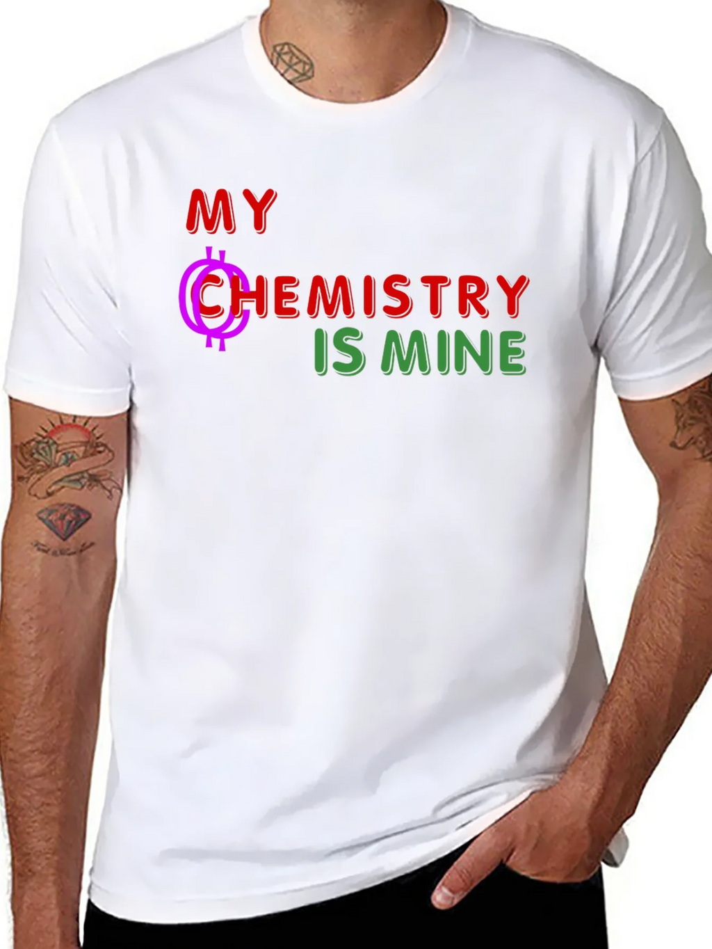 My Chemistry is Mine Black T-Shirt product image 5