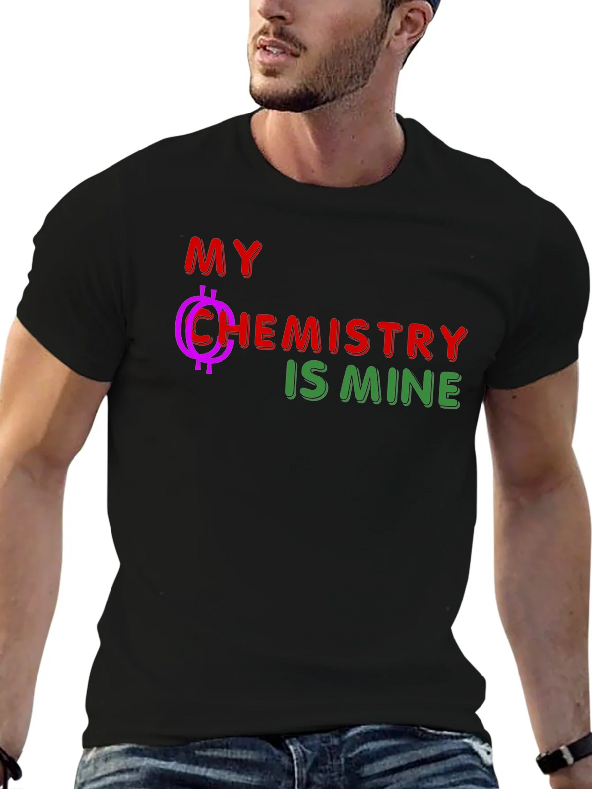 My Chemistry is Mine Black T-Shirt product image 4