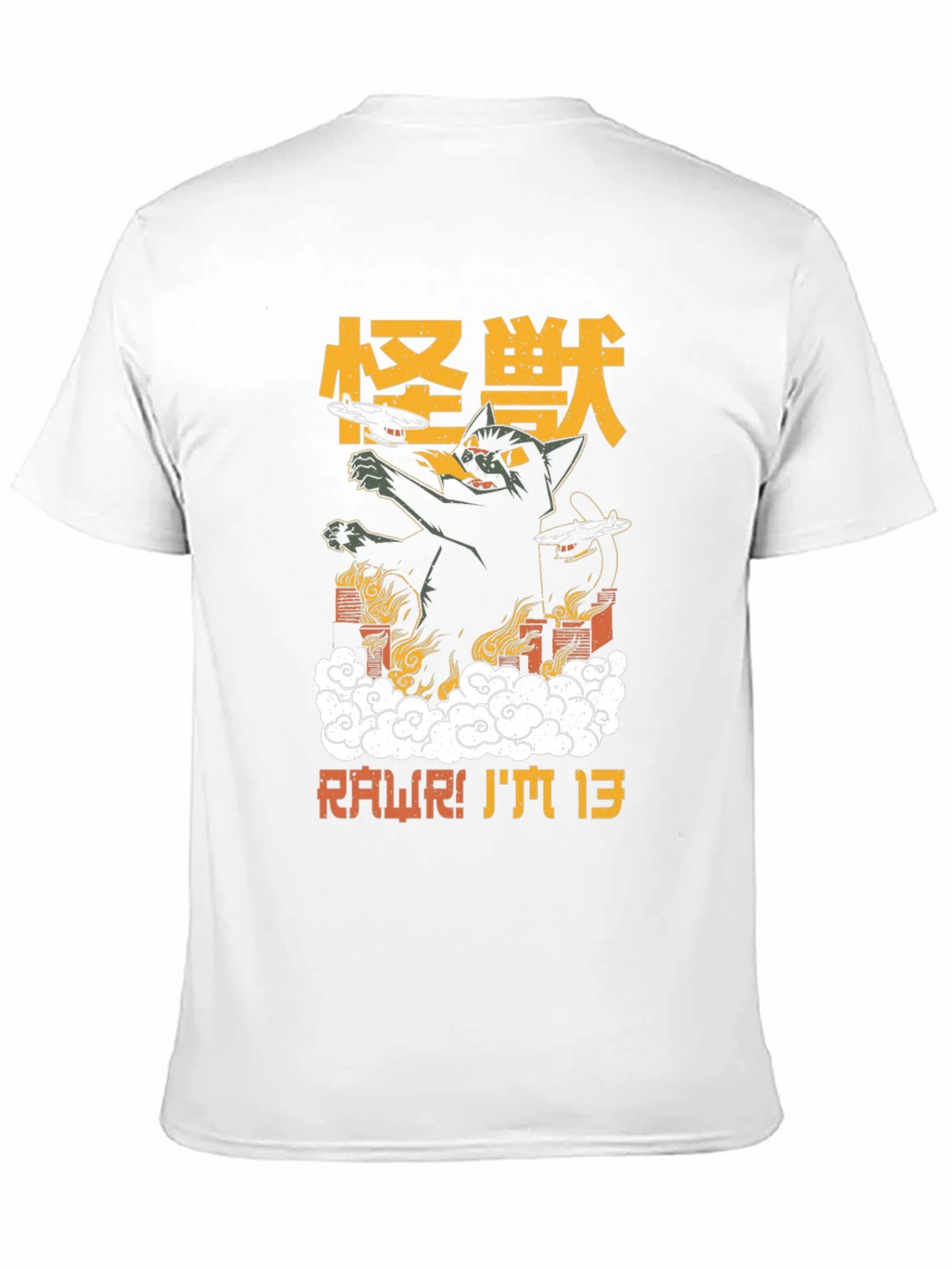 Kaiju Cat T-Shirt - RAWR! IM 13 product image 2