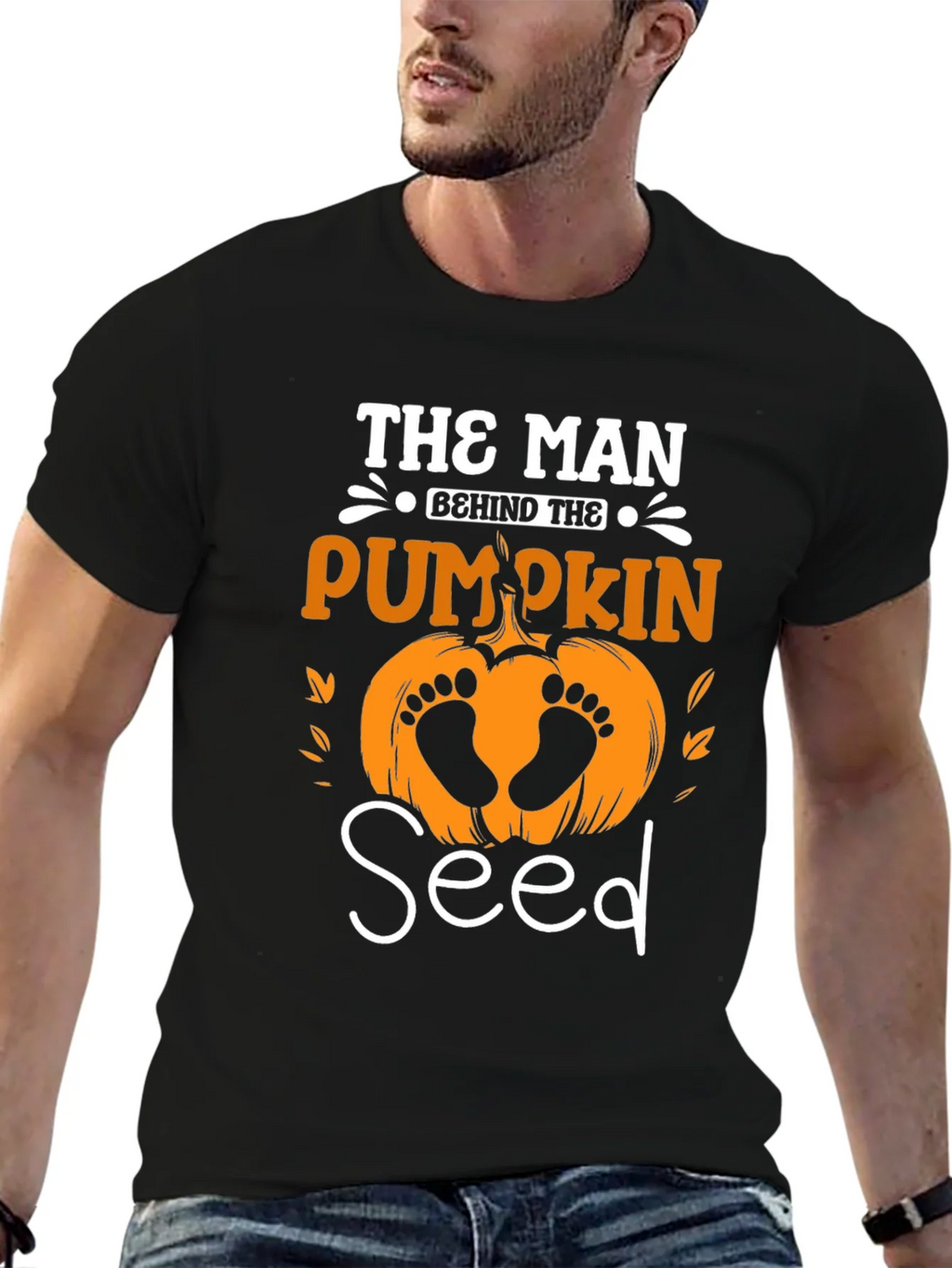 The Man Behind Pumpkin Seed T-Shirt product image 3