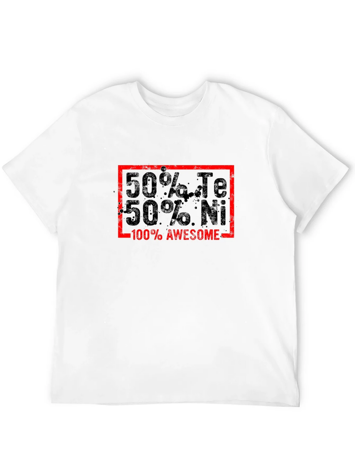 Awesome 50% Te 50% Ni Graphic T-Shirt product image 11