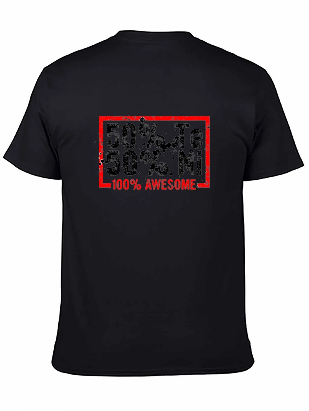 Awesome 50% Te 50% Ni Graphic T-Shirt product image 4