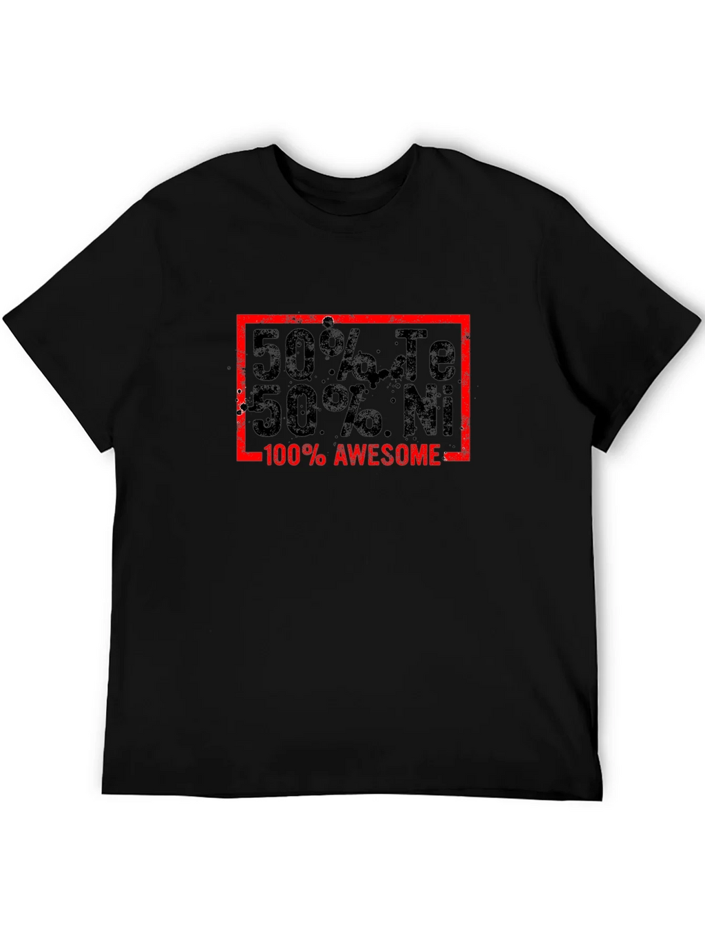 Awesome 50% Te 50% Ni Graphic T-Shirt product image 5