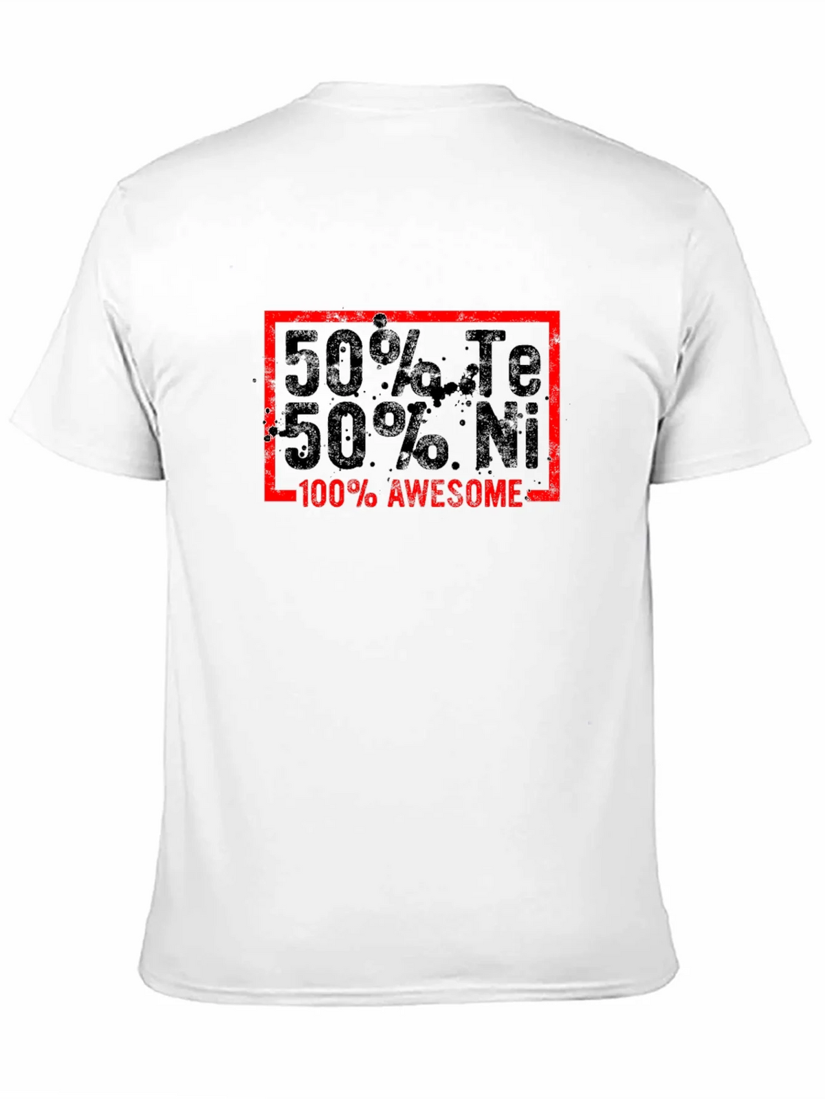 Awesome 50% Te 50% Ni Graphic T-Shirt product image 10
