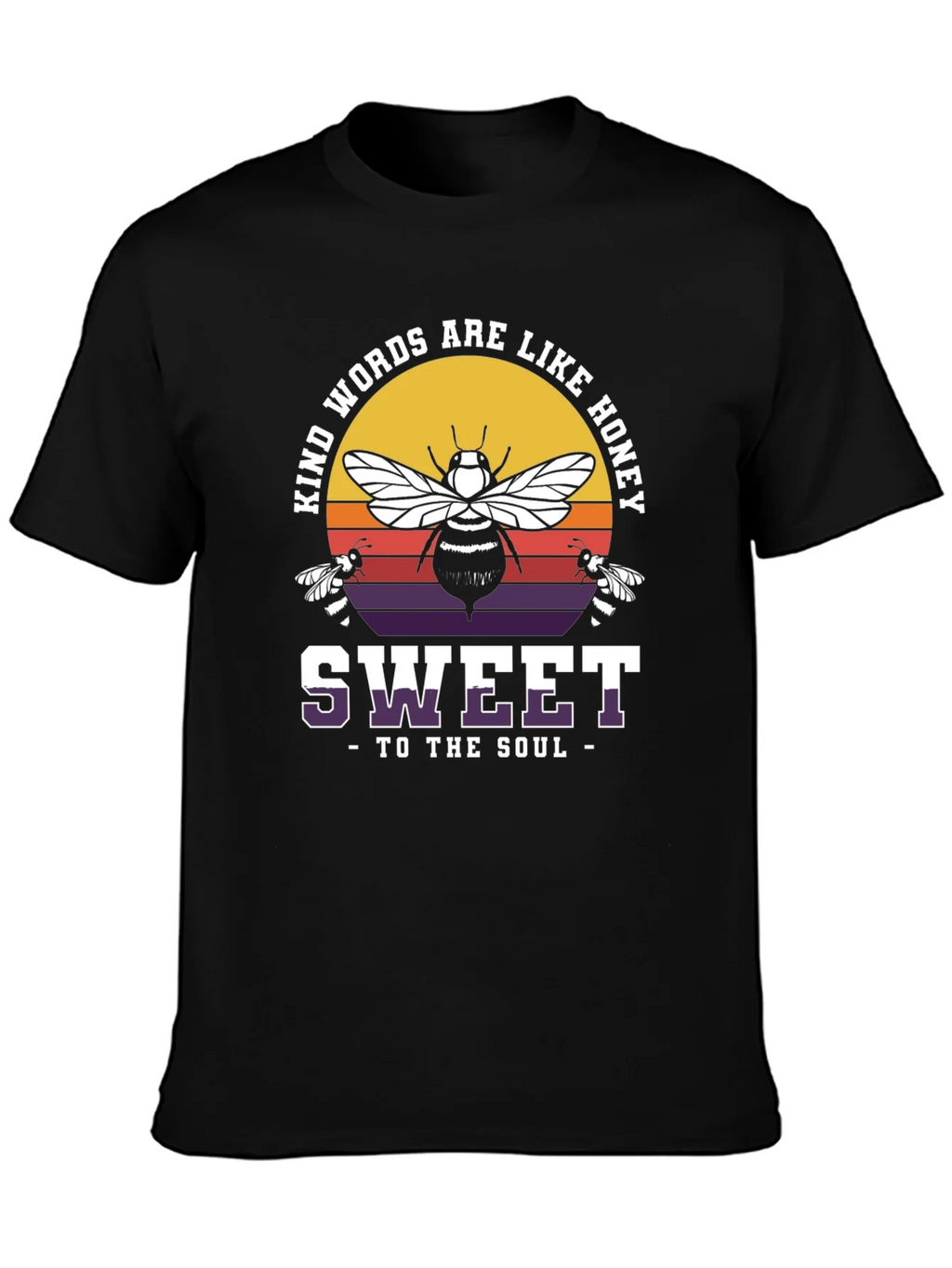 Kind Words are Like Honey Bee Graphic T-Shirt product image 3