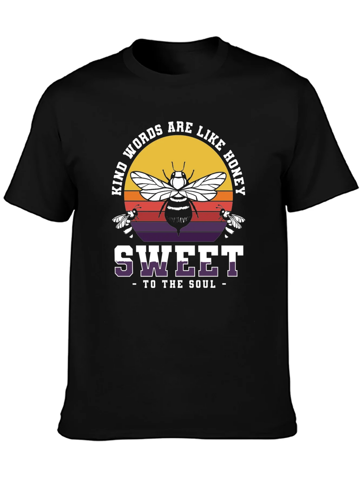 Kind Words are Like Honey Bee Graphic T-Shirt product image 3