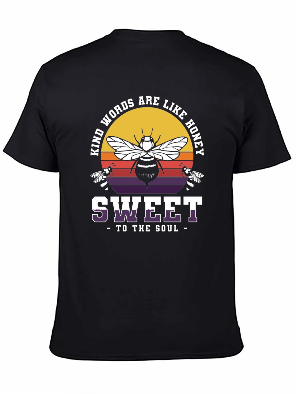 Kind Words are Like Honey Bee Graphic T-Shirt product image 4