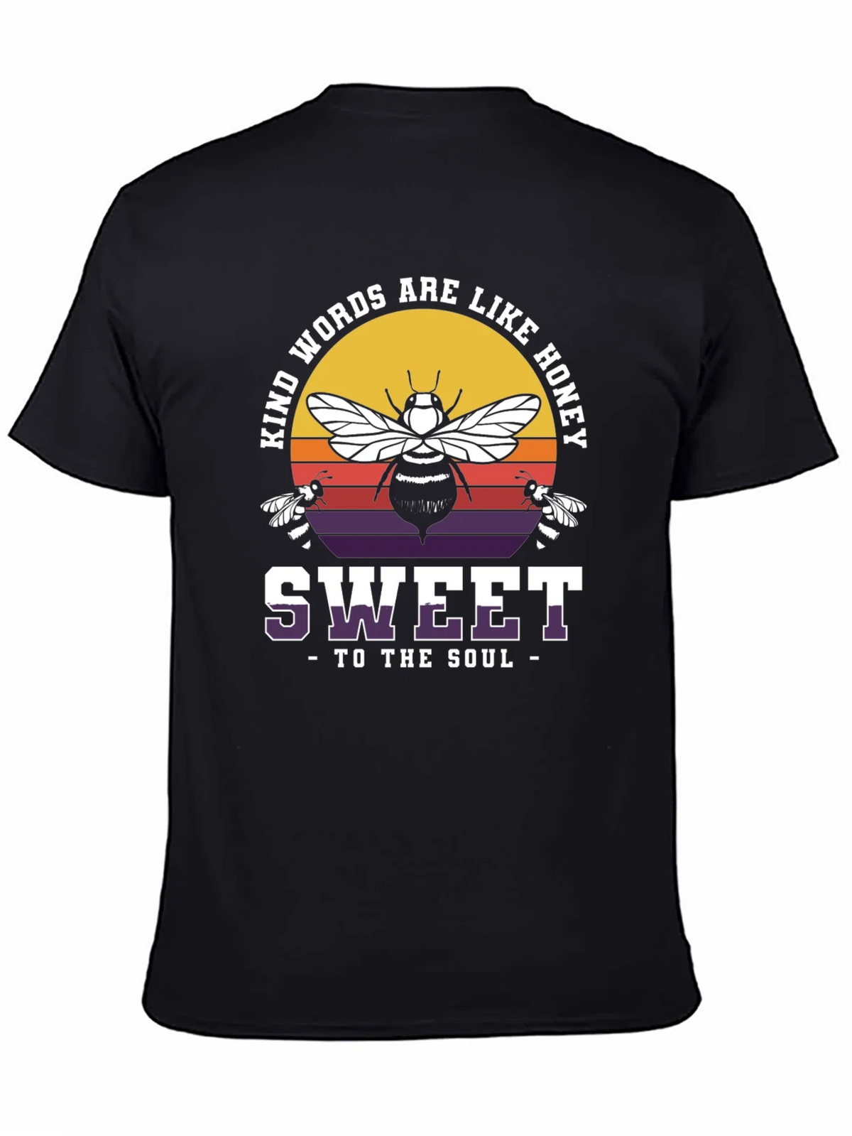 Kind Words are Like Honey Bee Graphic T-Shirt product image 4