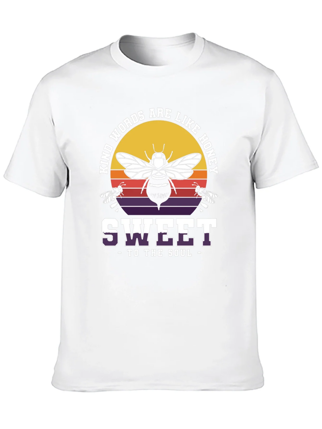 Kind Words are Like Honey Bee Graphic T-Shirt product image 9