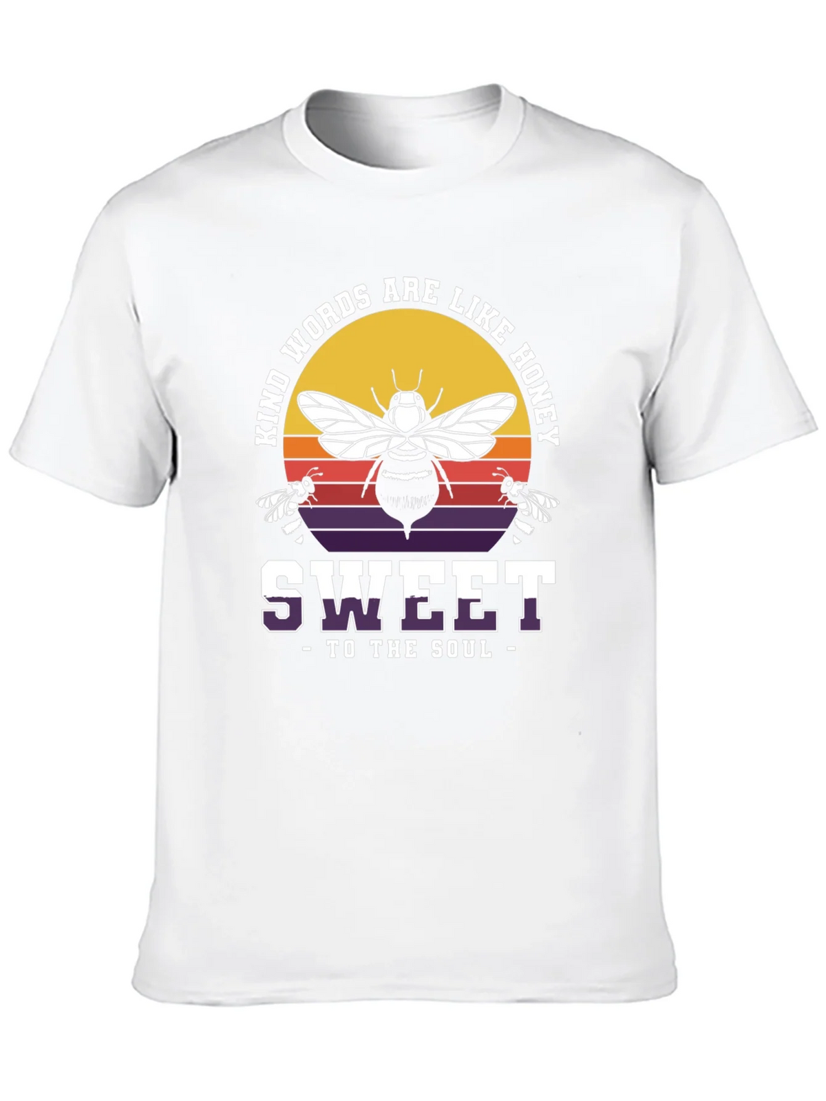 Kind Words are Like Honey Bee Graphic T-Shirt product image 9