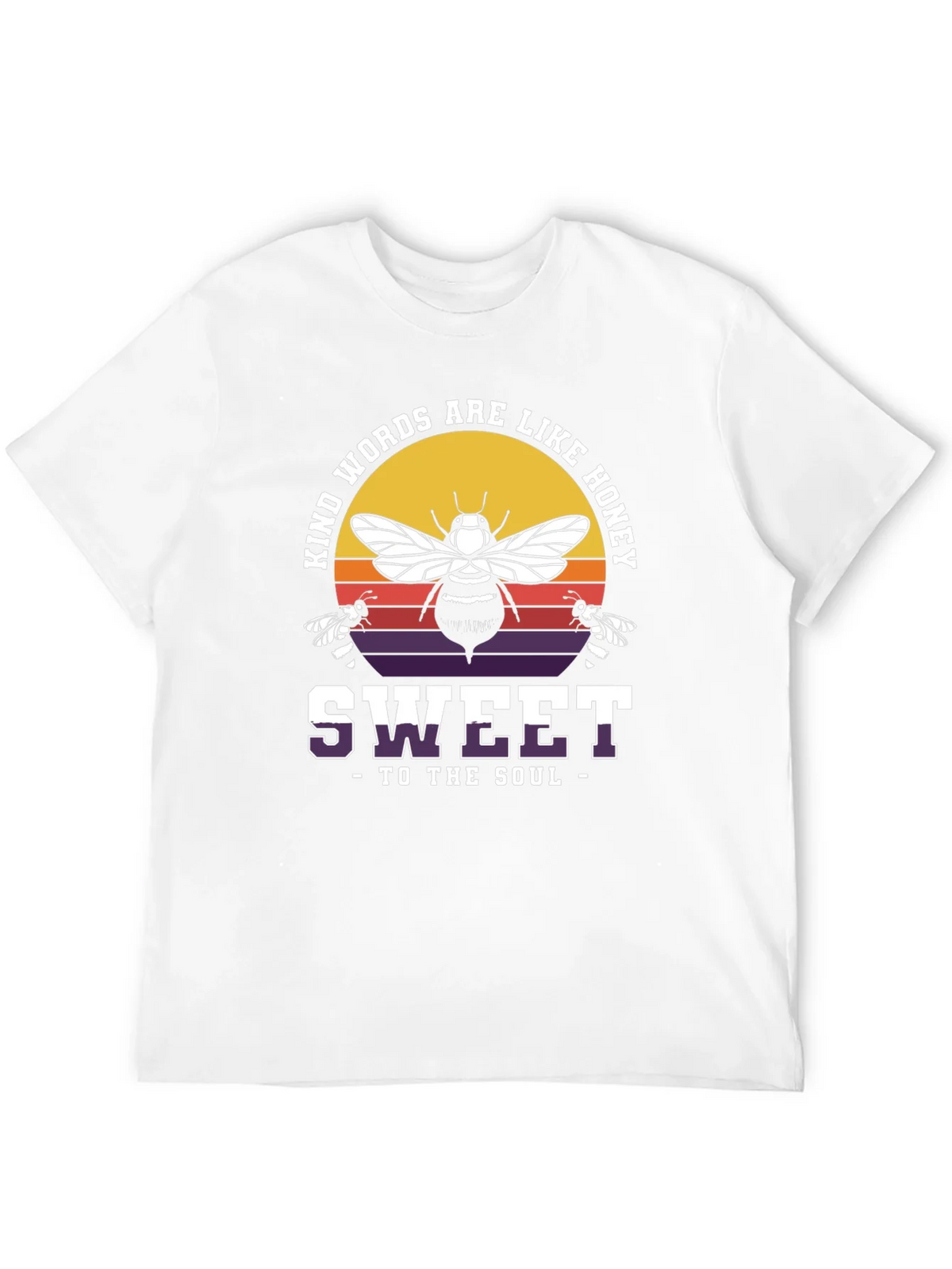 Kind Words are Like Honey Bee Graphic T-Shirt product image 11
