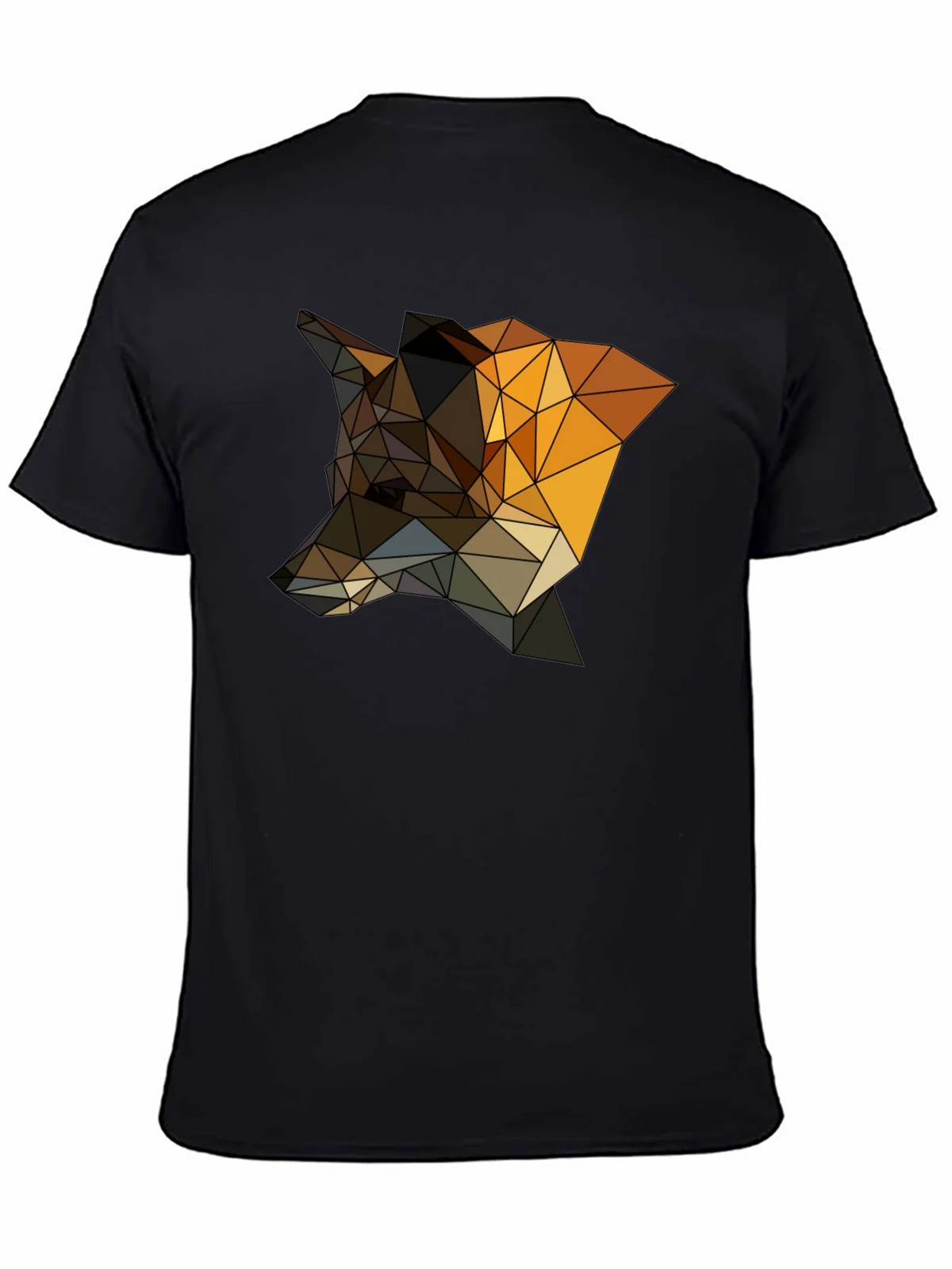 Geometric Fox T-Shirt - Stylish Animal Design product image 4