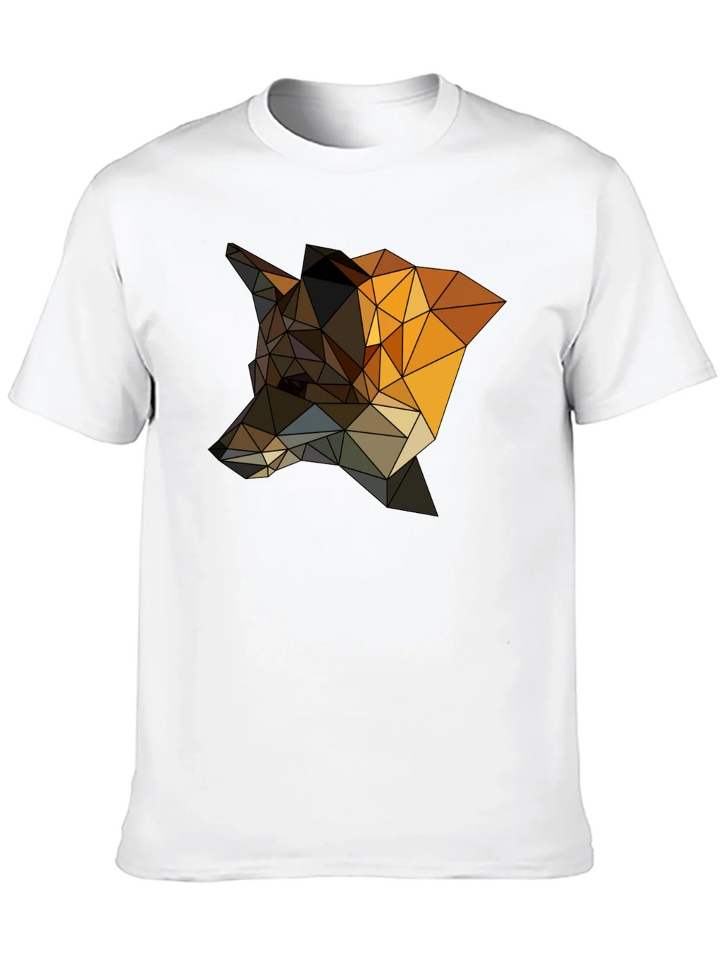 Geometric Fox T-Shirt - Stylish Animal Design product image 9