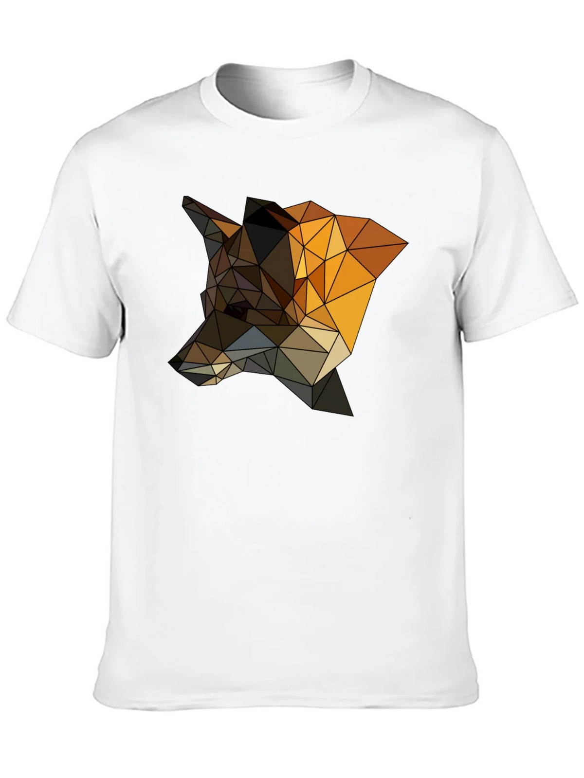 Geometric Fox T-Shirt - Stylish Animal Design product image 9