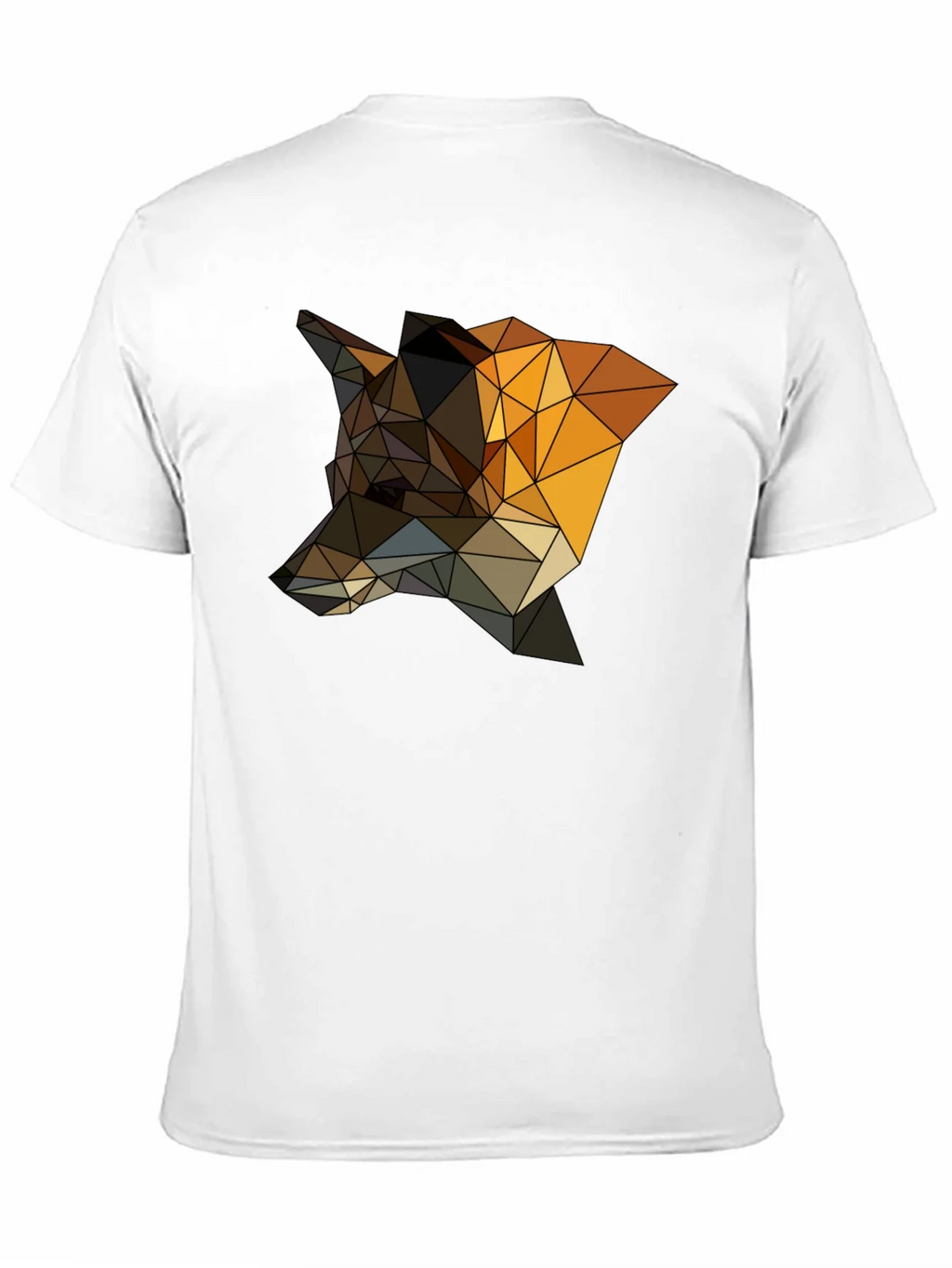 Geometric Fox T-Shirt - Stylish Animal Design product image 10