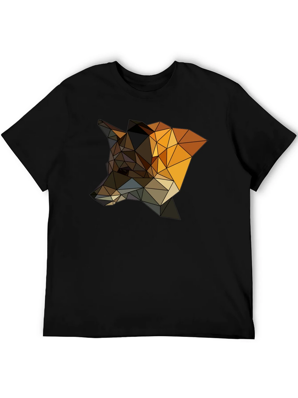 Geometric Fox T-Shirt - Stylish Animal Design product image 5