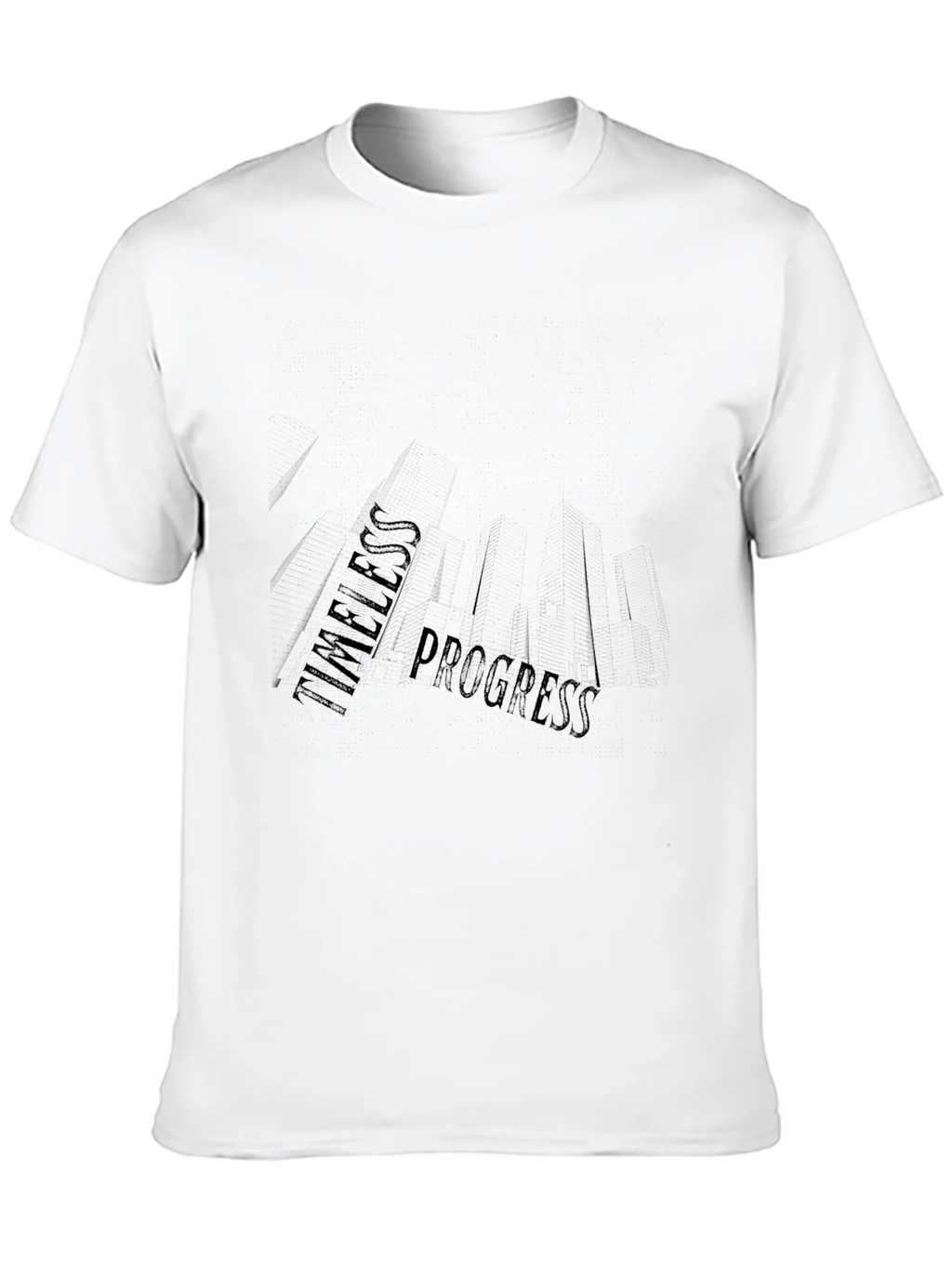 Timeless Progress Black Graphic Tee product image 9