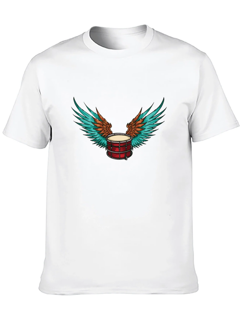 Drum with Wings Graphic Tee product image 9