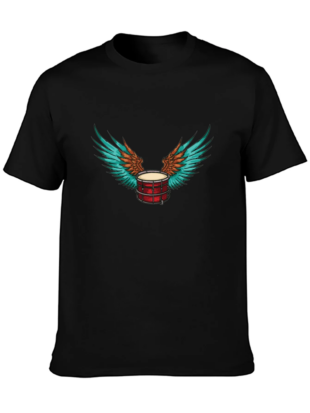 Drum with Wings Graphic Tee product image 3