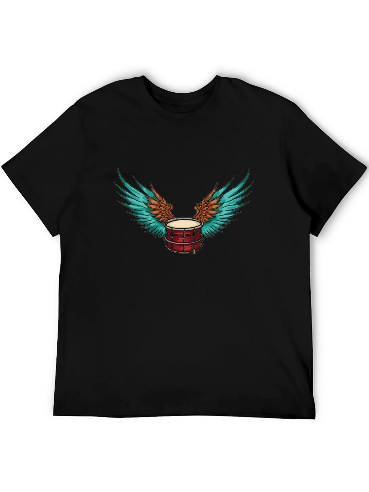 Drum with Wings Graphic Tee product image 5