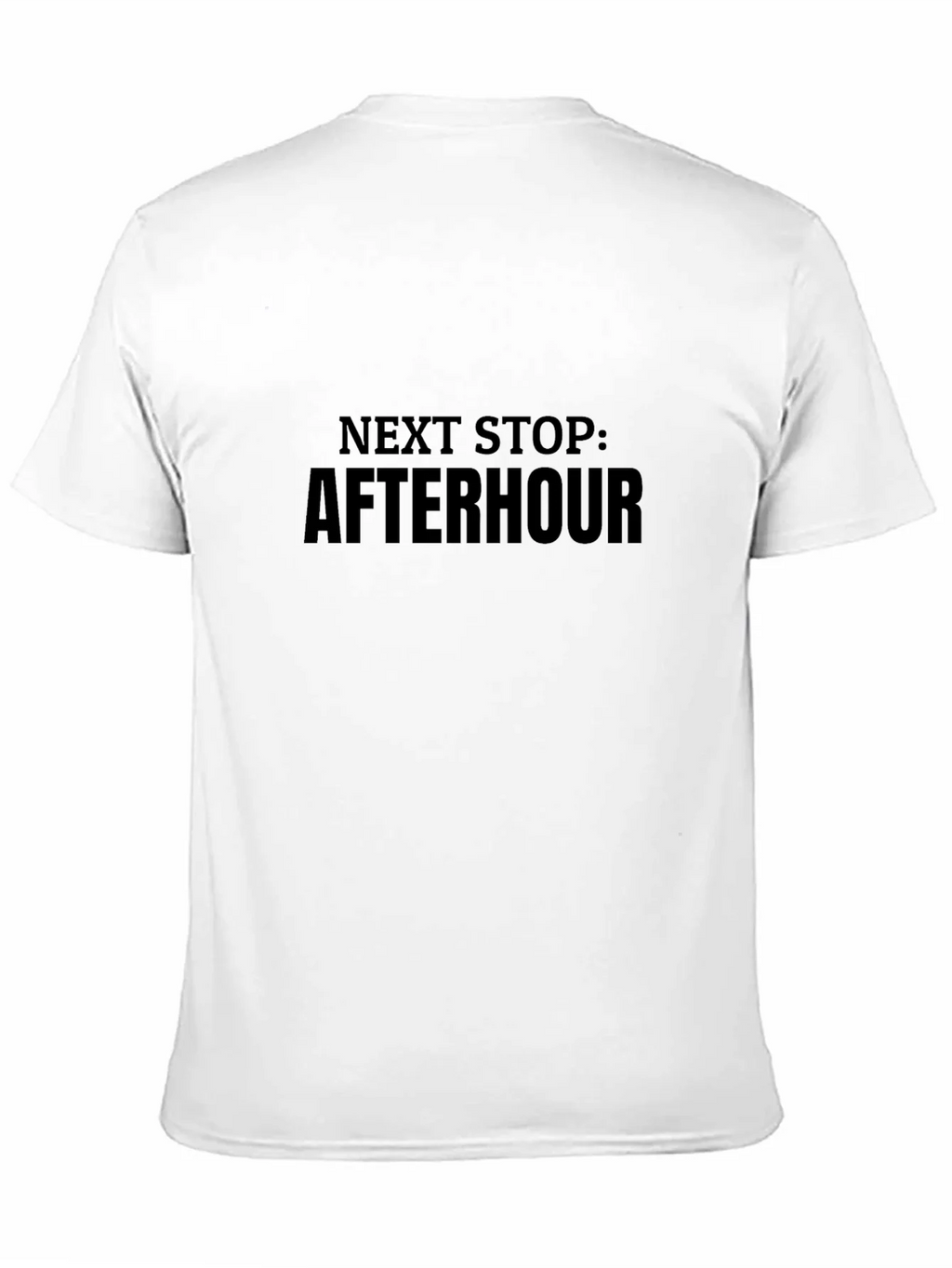 Next Stop: After Hour Graphic Tee - Black Cotton product image 10