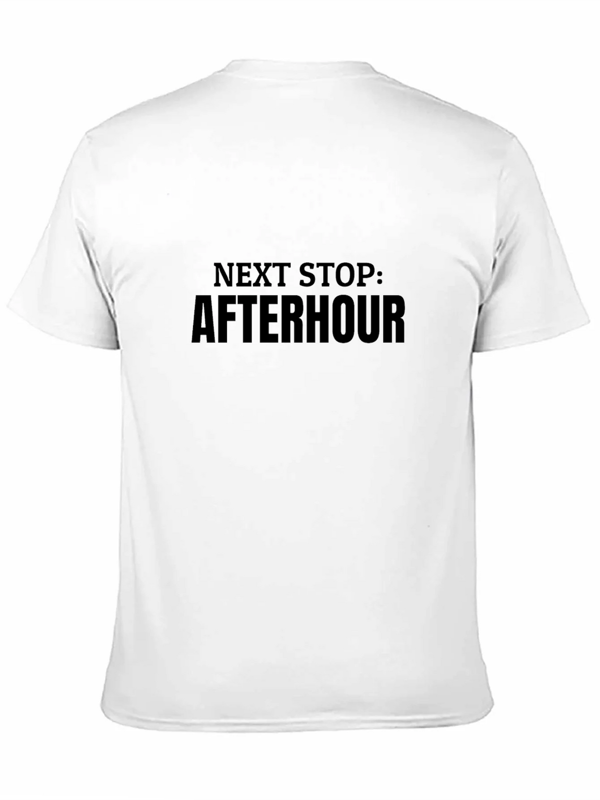 Next Stop: After Hour Graphic Tee - Black Cotton product image 10